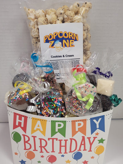 Happy Birthday Basket Box