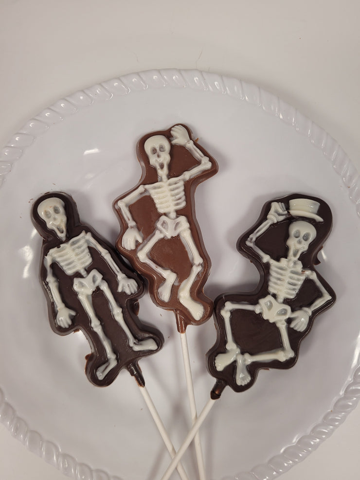 Skeleton Lollipops