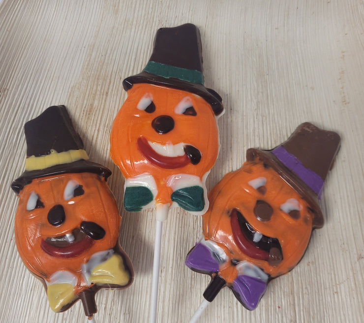 Jack-O-Lanterns Lollipops