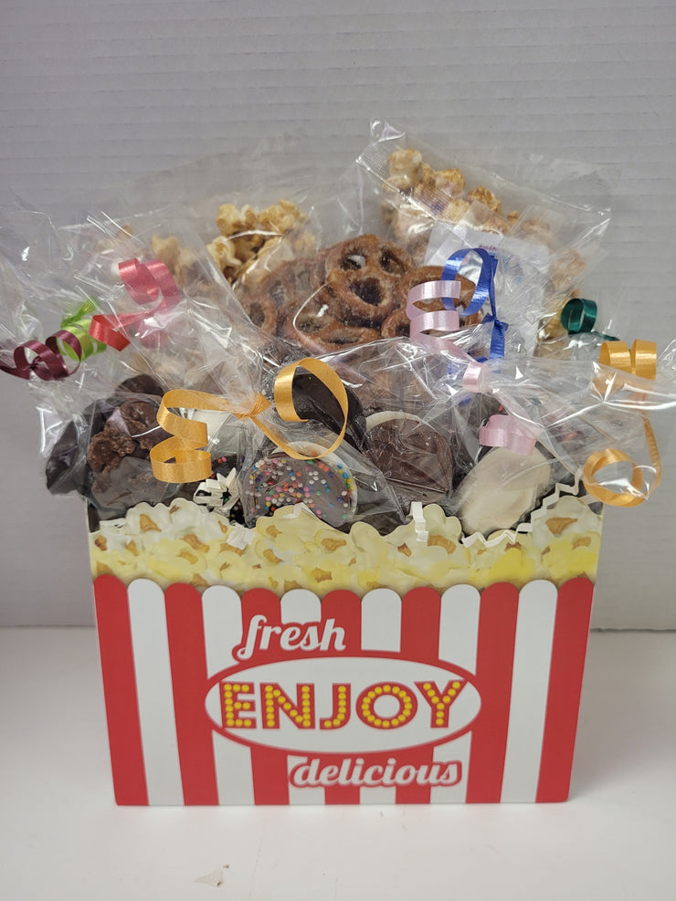 Popcorn Basket Box