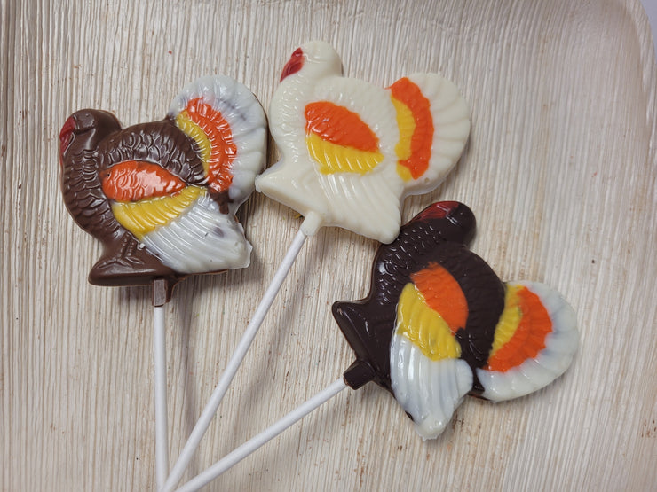 Thanksgiving Turkey Lollipops